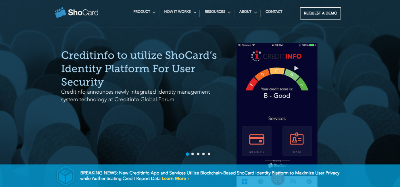 shocard blockchain