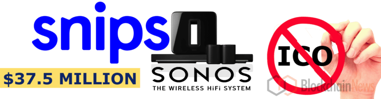 Failed ICO, Token Sale Project SNIPs Acquired by Sonos for $37.5 Million