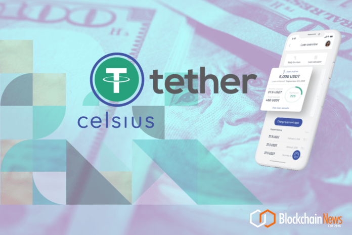Tether, Celsius, Investment, Deal, Equity, Round,