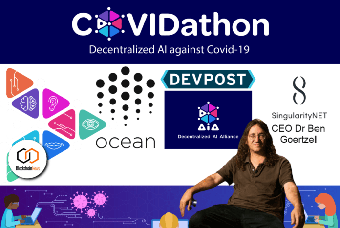 Coronavirus, COVID10, COVID-19, coronavirus, COVIDathon, decentralized, AI, Blockchain, Coronavirus, singularitynet, devpost, ocean protocol, hack, hackathon, hackers, hacking, DAA, Goertzel
