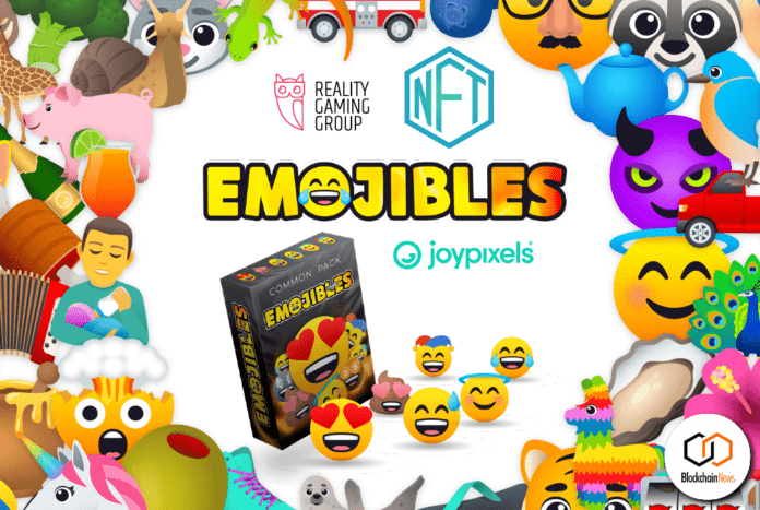 emojibles, reality gaming group, nft, joypixels, collect, trade, share, emojis, cryptocurrency, tokens, NFT, NFTs