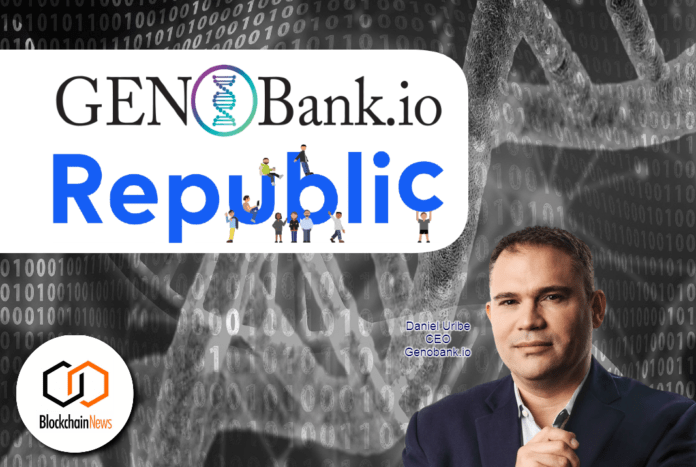 genobank, republic, equity, crowdfunding, dna, anonymous, genetic, protect, privacy, genes,
