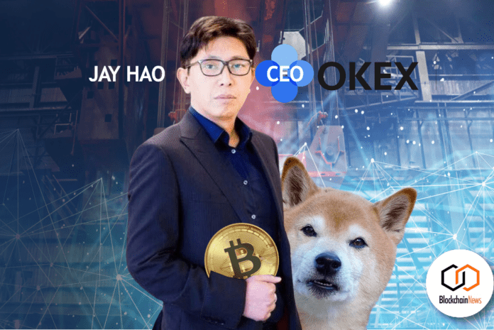 jay hao, okex, dogecoin, bitcoin, cryptocurrency, trading, traders, exchange, exchanges