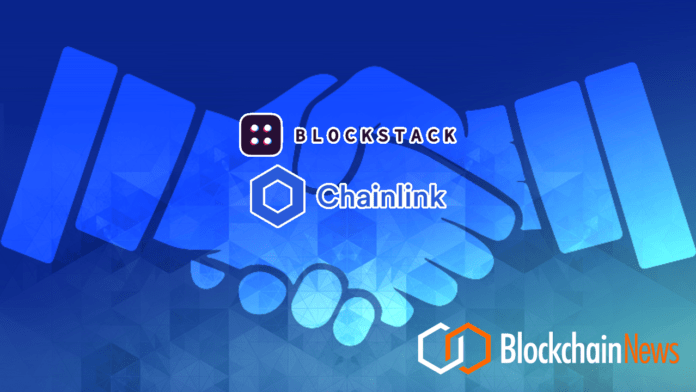 blockctack, chainlink, partnership, smart contracts, blockchain