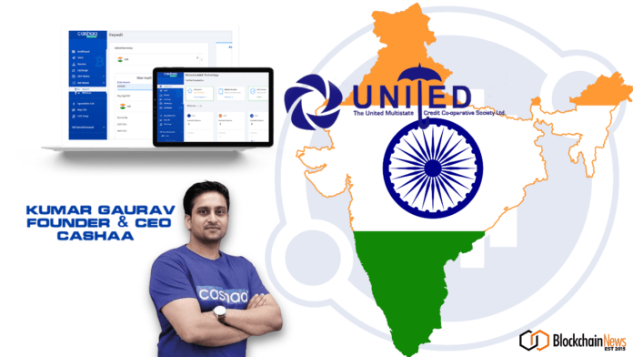 cashaa, unicas, joint venture, crypto lounges, india, cryptocurrency, bank, banking, crypto